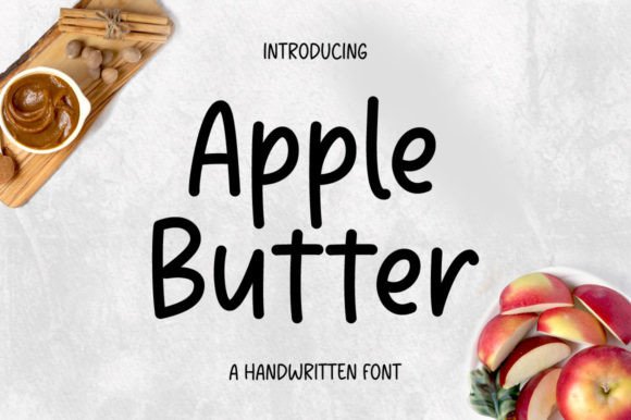 Apple Butter: A Versatile Display Font for Modern Designers