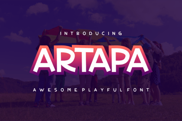 Artapa: A Playful and Fun Display Font for Eye-Catching Designs