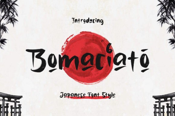 Bomaciato: A Modern Brush Font Inspired by Tradition