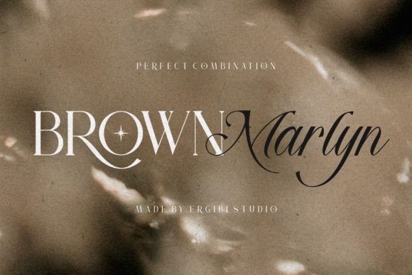 Brown Marlyn Duo: A Font Combination That Balances Style and Substance