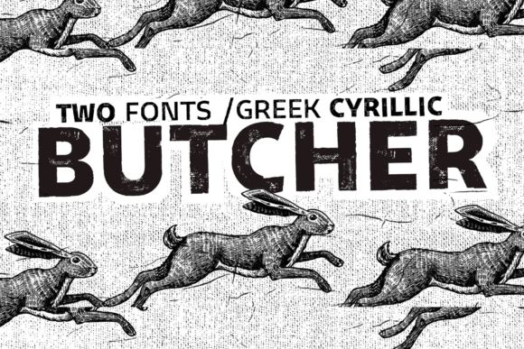 Butcher: A Retro-Style Display Font with Modern Versatility