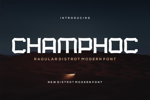 Champhoc: A Bold Display Font for Creative Impact