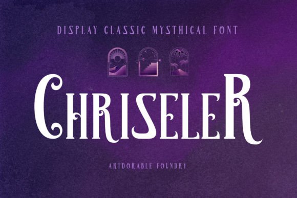 Chiseler: A Stylish and Elegant Display Font for Creative Projects
