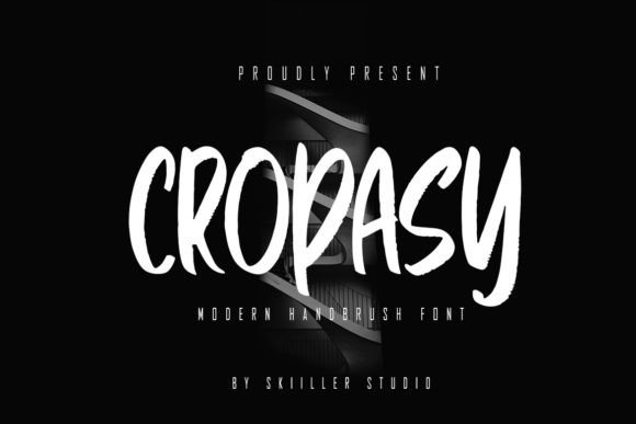 Cropasy: A Bold Font for Modern Design
