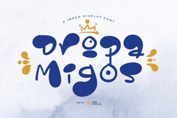 Dropa Migos: A Retro-Inspired Display Font for Creative Impact