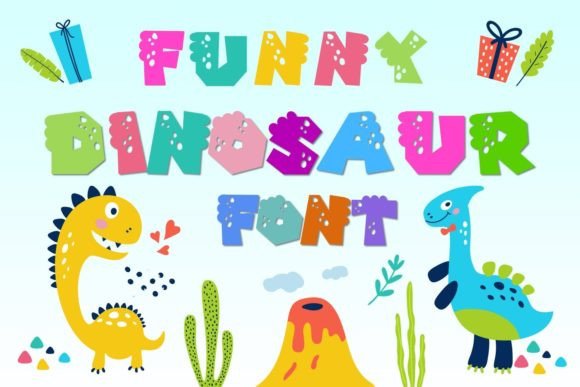 Funny Dinosaur Adds Playful Flair to Design Projects