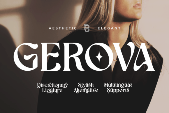 Gerova: A Font That Elevates Design with Elegance