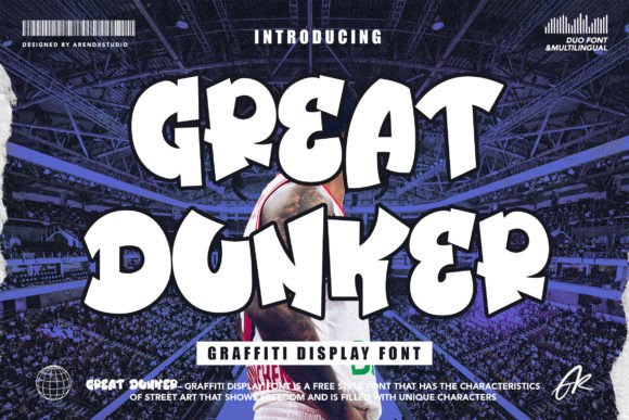 Great Dunker: A Bold Expression of Urban Creativity in Typography
