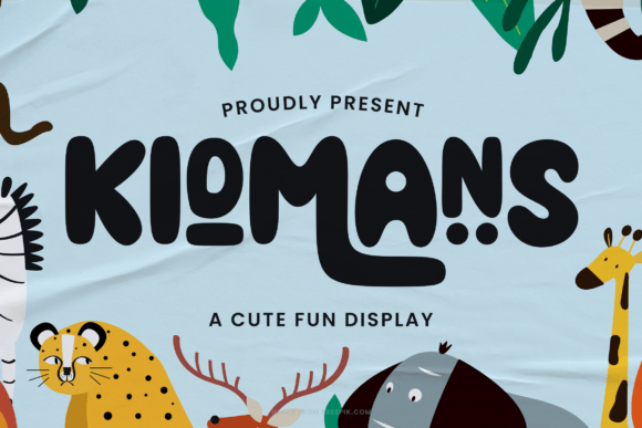 Kidmans: A Versatile Display Font for Creative Workflows