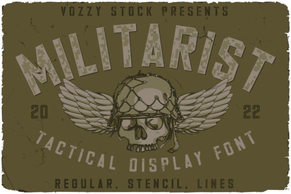Militarist: A Font That Commands Attention