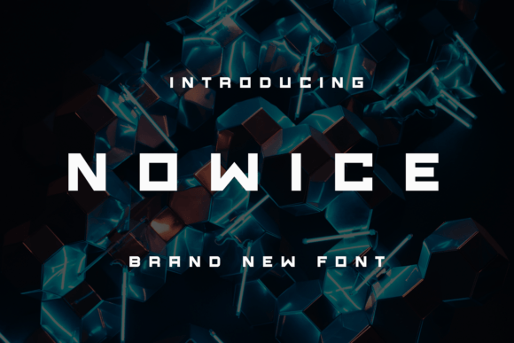 Nowice: A Unique Display Font for Impactful Design