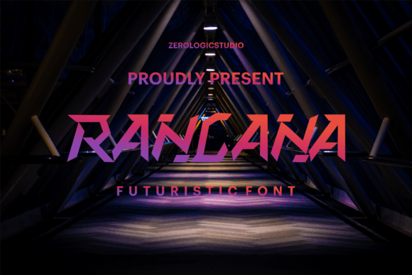 Rancana: The Ultimate Futuristic Font for Modern Design Needs