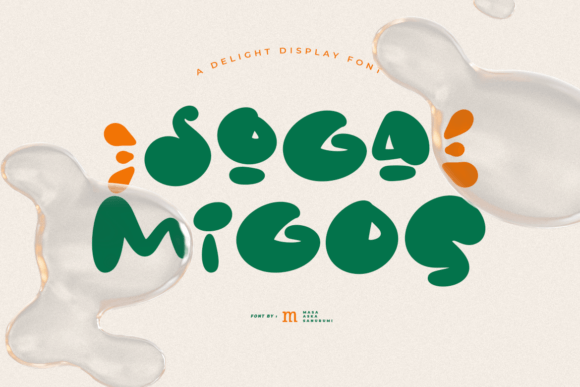 Soga Migos: A Playful Display Font for Creative Projects