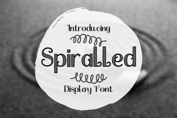 Spiralled: A Font That Elevates Your Design with Elegance