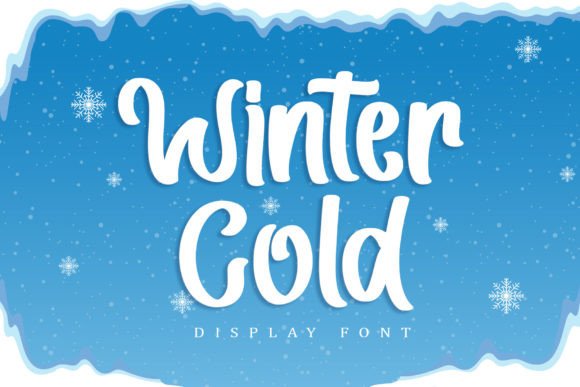 Winter Cold: A Versatile Display Font for Every Occasion